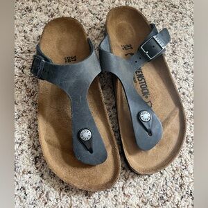 Size 37, Black Birkenstock Gizeh